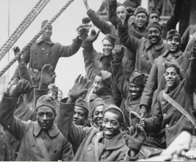 The Harlem Hellfighters, returning home from the battlefield, WWI-Apiaria