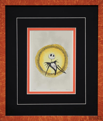 The Nightmare Before Christmas limited edition etching-Framed Item-Apiaria