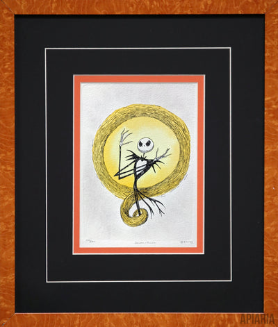 The Nightmare Before Christmas limited edition etching-Framed Item-Apiaria