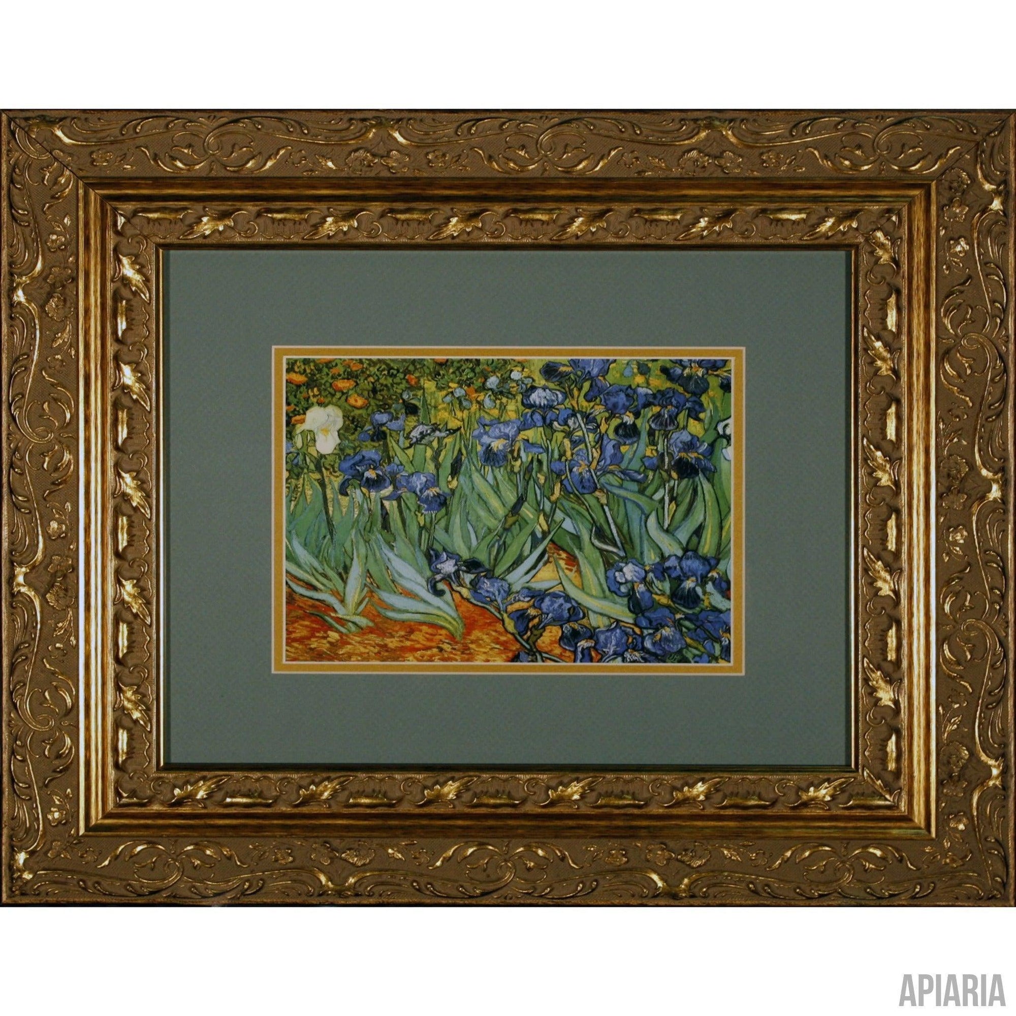 Vincent van Gogh "Irises"-Framed Art-Apiaria