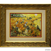 Vincent van Gogh "Red Vineyard at Arles"-Framed Art-Apiaria