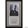W.E.B. Du Bois Commemorative-Framed Item-Apiaria