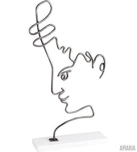 Wired Man-Sculpture-Apiaria